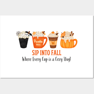 Fall Quote - Fall Vibes  - Fall Season - Thanksgiving Posters and Art